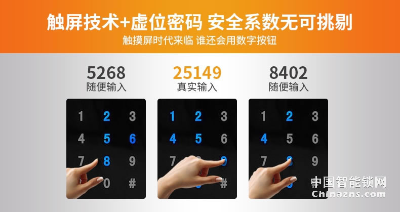 移康智能指纹锁 家用密码锁智能锁木门防盗大门锁