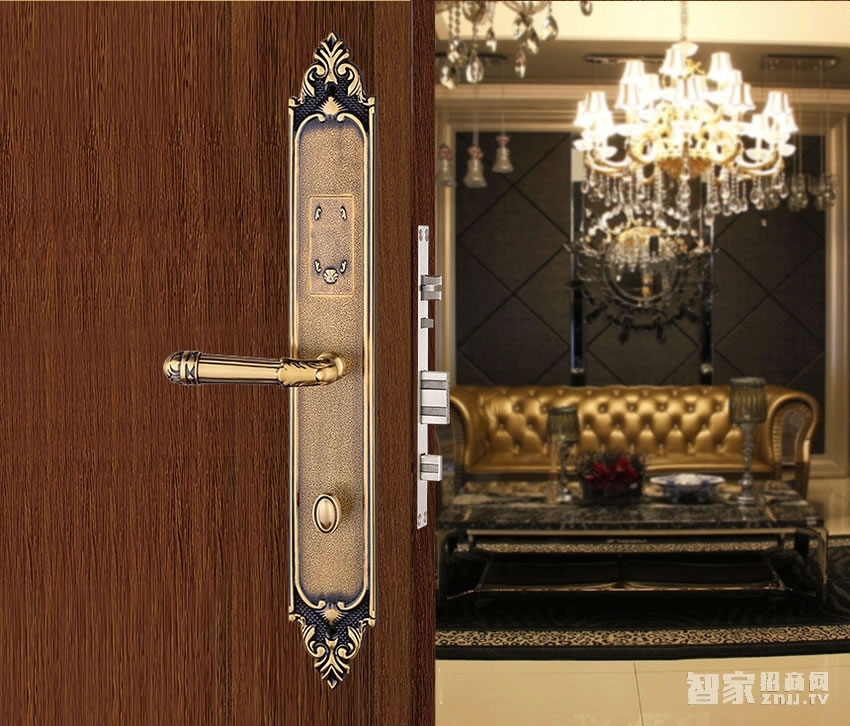 科裕别墅智能锁039-6-F 大门防盗门锁