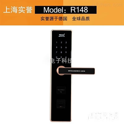 实誉指纹锁 智能密码锁 电子防盗门锁