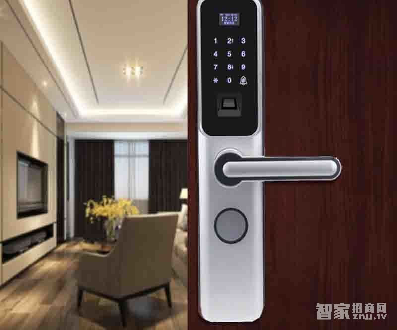 坚甲卫士智能锁 四合一光学指纹锁 手机APP开锁