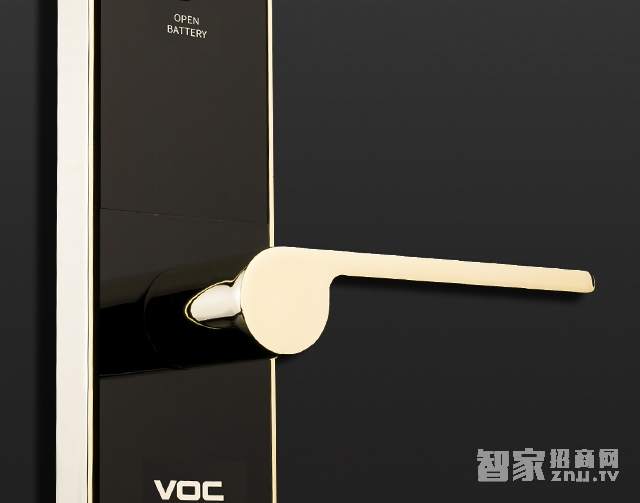 voc智能家用电子门锁 C7密码指纹锁