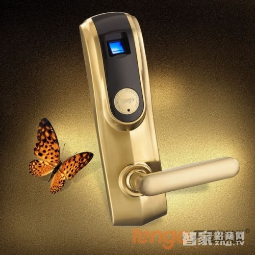 天固智能锁指纹锁 家用指纹锁电子锁