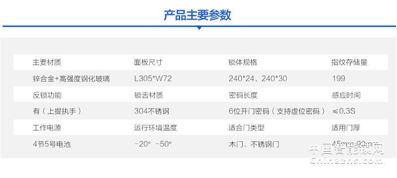 邦派指纹密码大门锁 智能门锁A9
