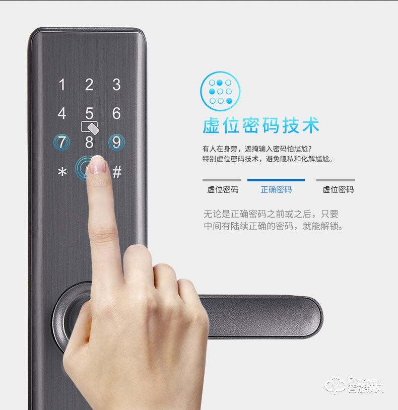 超人智能锁 L5家用防盗门智能密码门锁