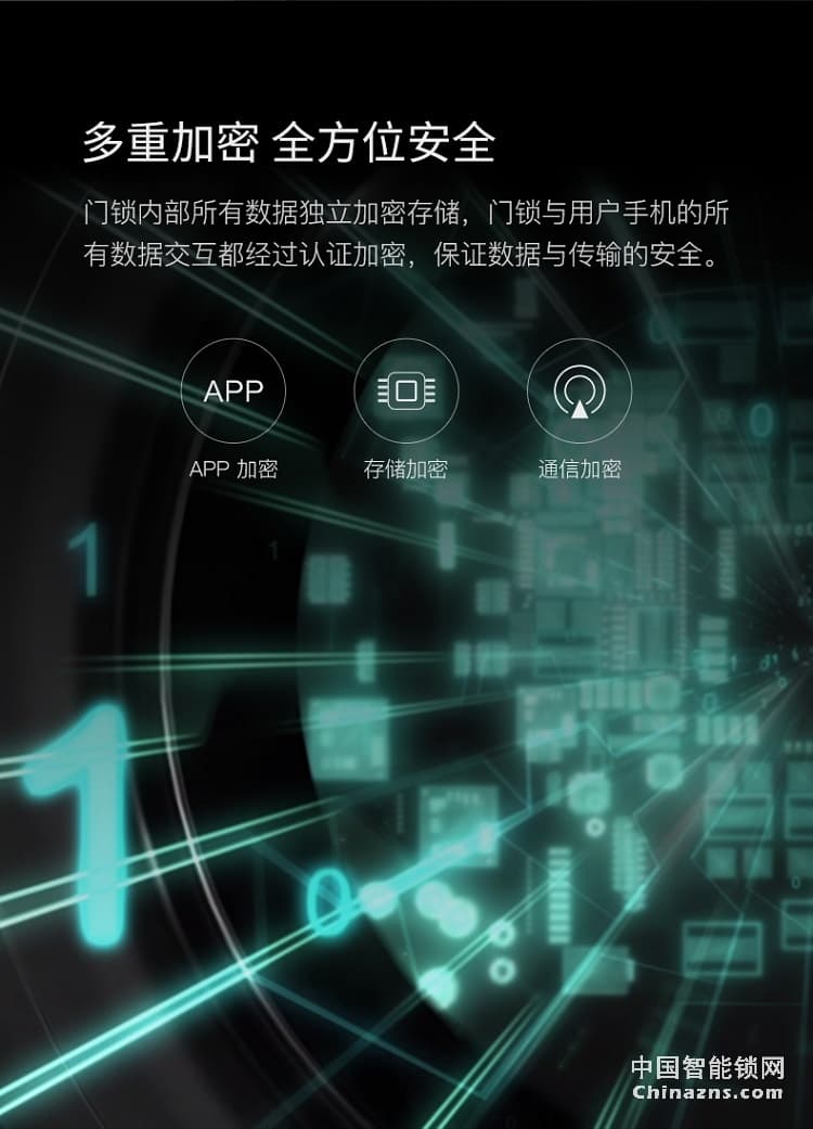 鹿客(LOOCK)T1 pro智能门锁 全自动指纹锁
