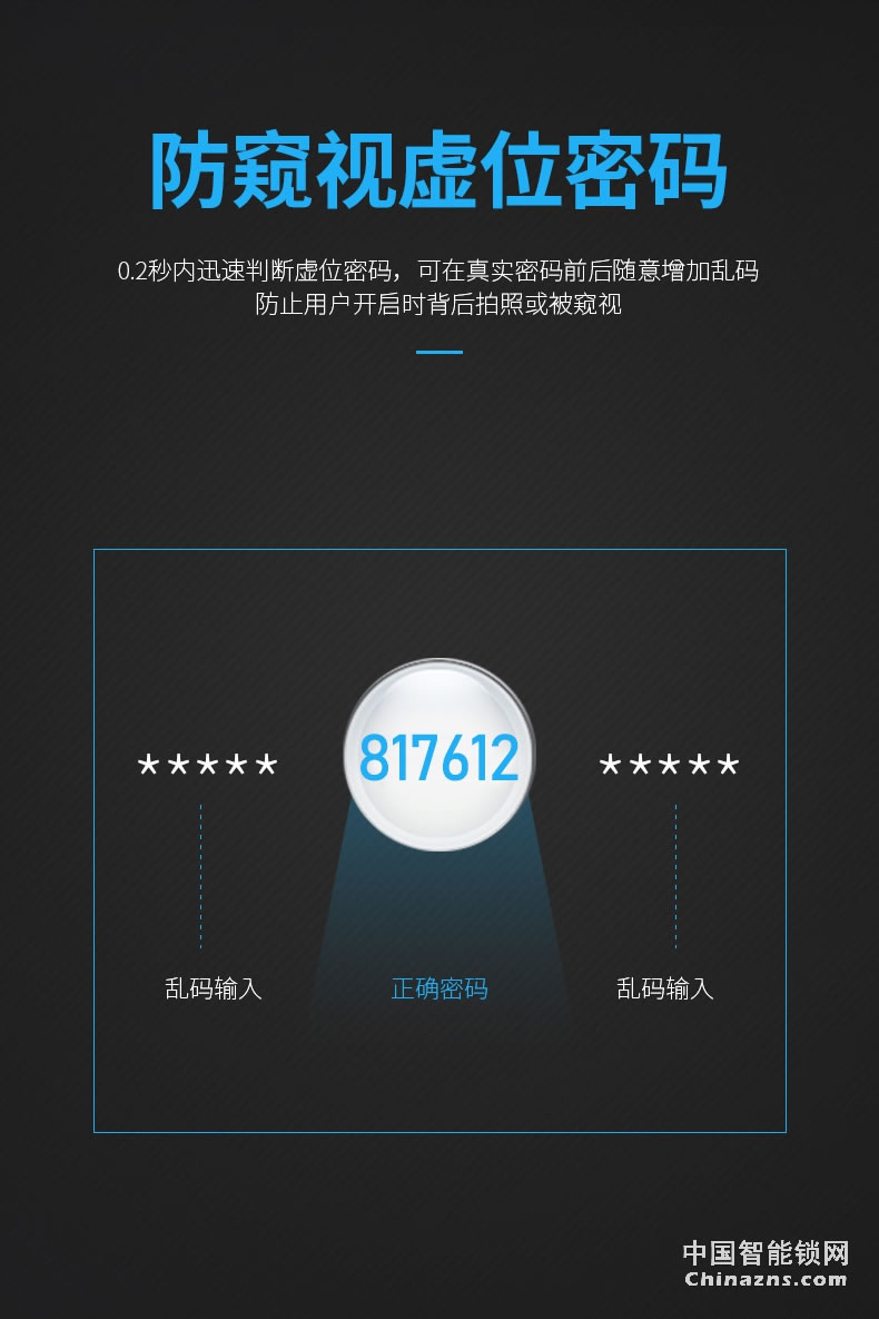 凯迪仕指纹锁 家用防盗门电子锁 智能密码锁6021
