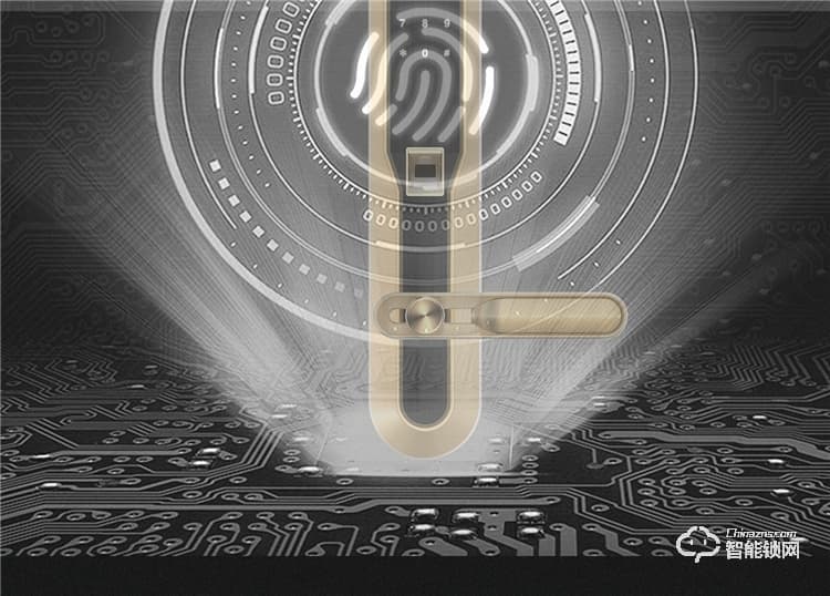 扬子智能锁 S9家用直板半自动智能锁
