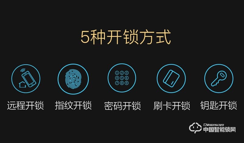 阿波罗智能锁 智能家用指纹门锁 防盗智能刷卡锁