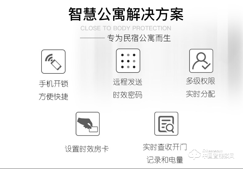 创达至诚指纹锁 防盗门公寓密码锁 直板指纹密码锁
