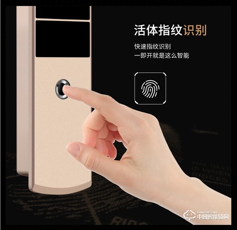 浩宇兴智能锁 全自动人脸识别锁掌纹识别指纹锁