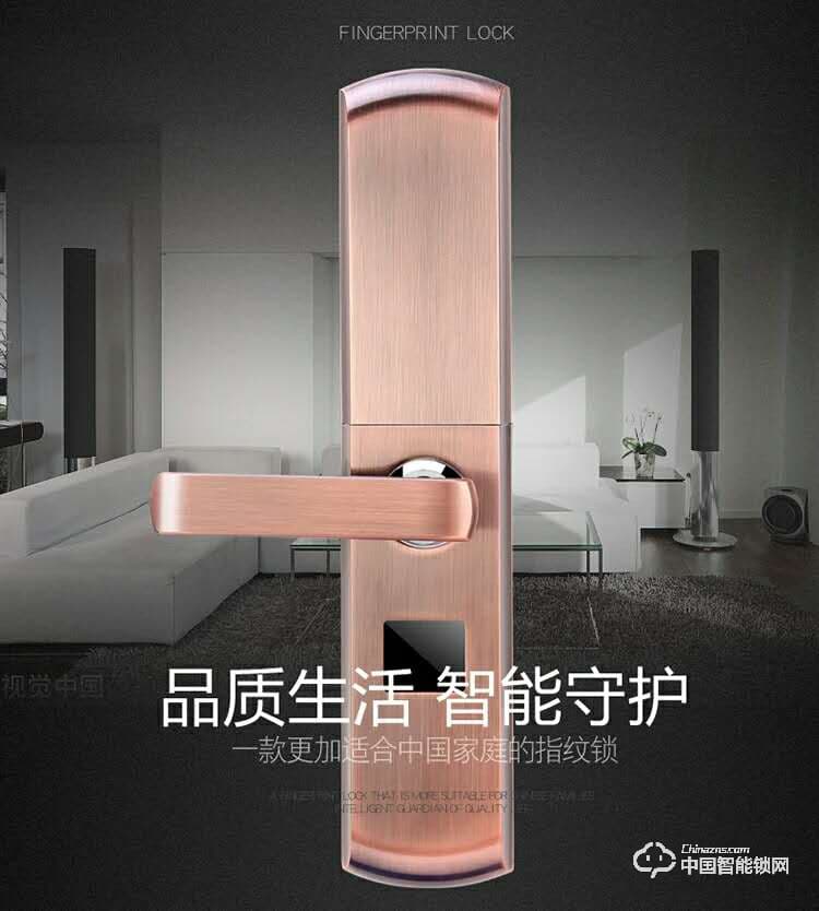 智得利智能锁 家用指纹密码锁 防盗门电子刷卡锁A-625