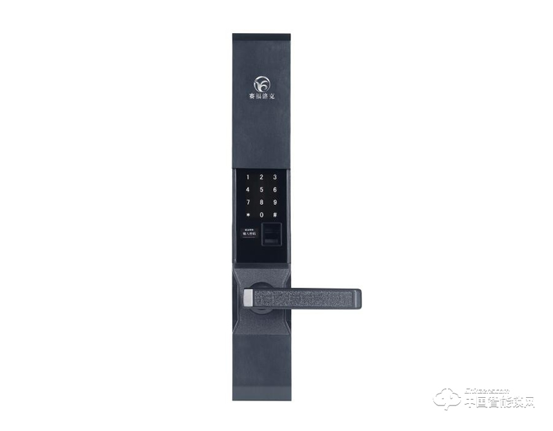 赛福洛克指纹锁 家用滑盖指纹锁密码锁G18宝石蓝
