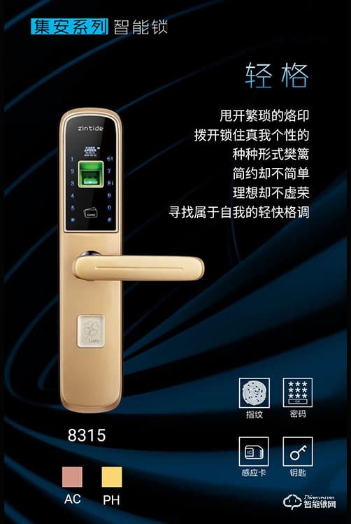 金典智能锁 EF8315-AC指纹锁