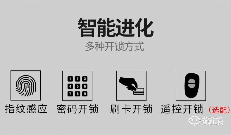 众家安指纹锁 办公指纹锁大门智能密码锁