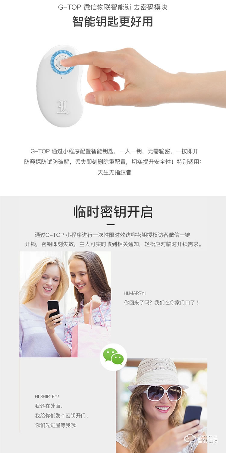 居顶指纹锁 智能家用防盗门电子密码门锁