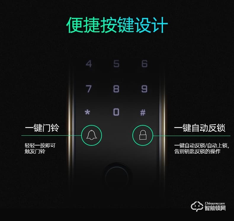 典匠智能锁 F6pro高档小区别墅全自动智能指纹锁