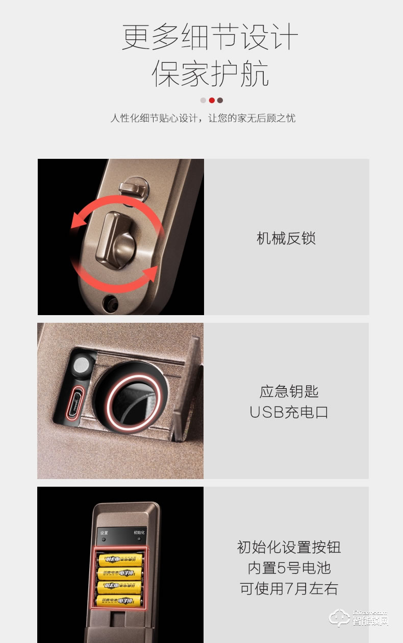 超人智能锁 L1全面屏智能门锁