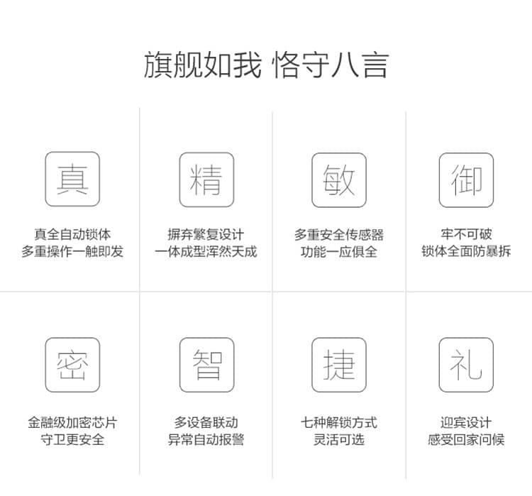 联想智能锁 X1家用防盗门全自动智能指纹锁