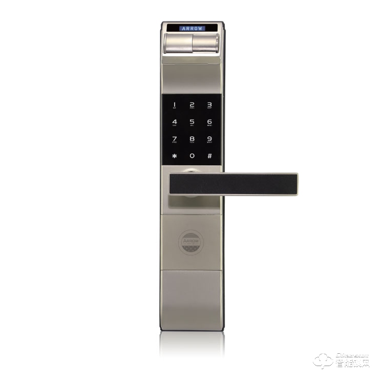 箭牌智能锁 A807锌合金小滑盖智能锁