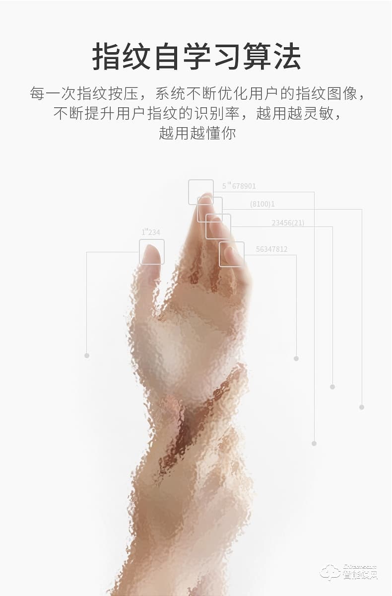 必达智能锁 G8FT大门锁木门锁不锈钢智能锁