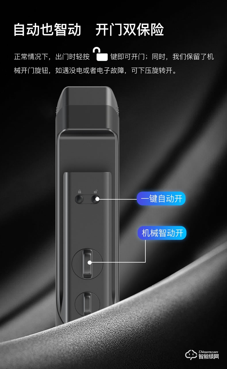 德施曼智能锁 Q6家用防盗门密码锁智能锁电子门锁