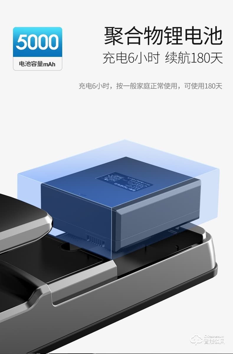 AOC智能锁 E6S全自动WIFI带摄像头远程监控可视对讲智能锁