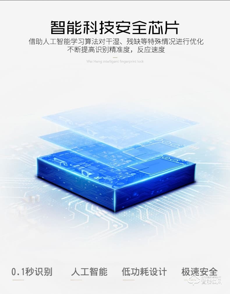 AOC智能锁 H5家用防盗门大门指纹锁电子锁