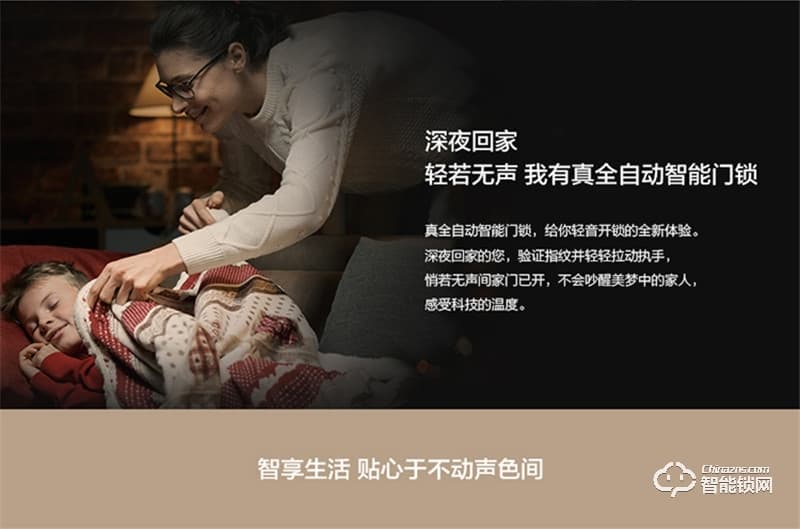 联想智能锁 T1家用防盗门指纹密码智能门锁