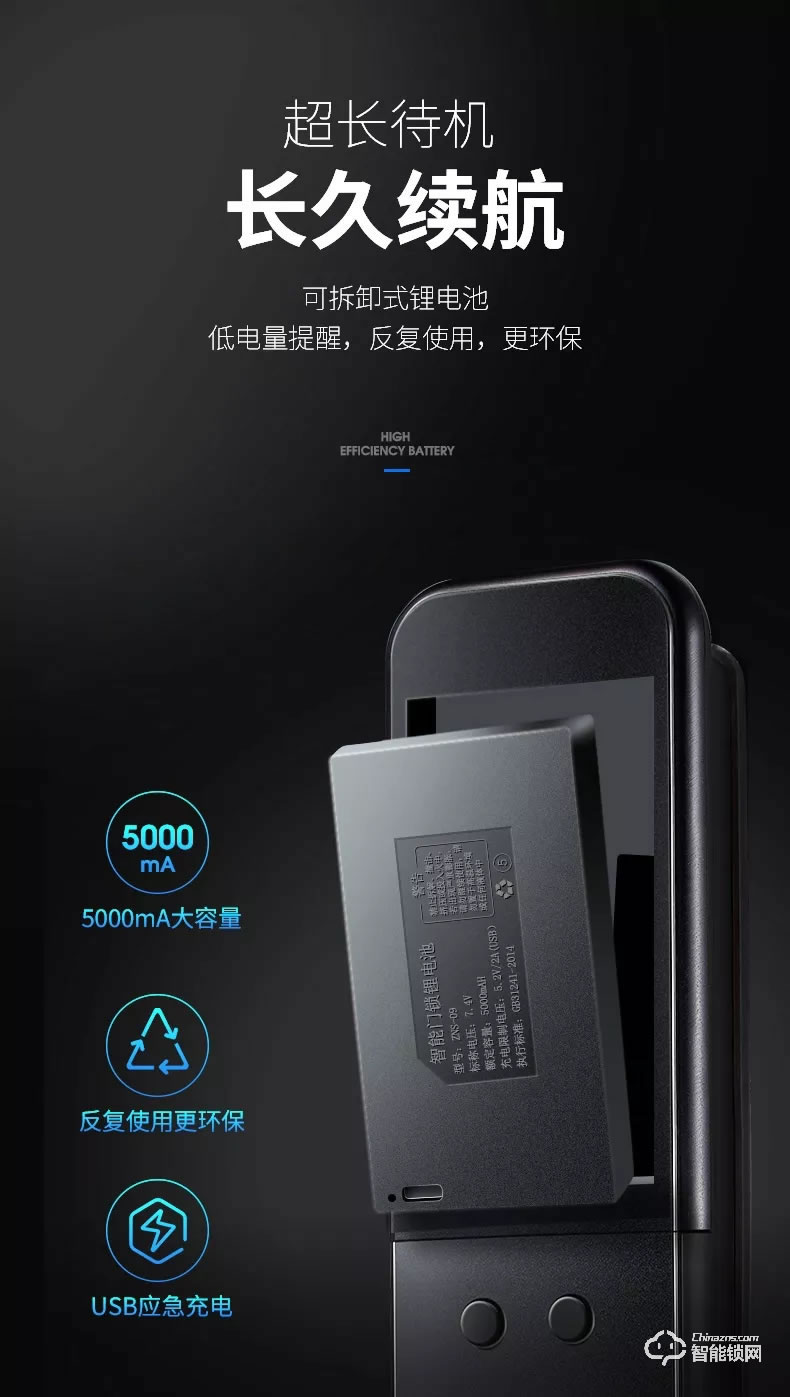 惠氏智能锁 R20全自动可视对讲远程开门智能锁