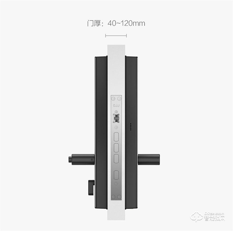 鹿客OJJ智能锁 Z1家用防盗门电子密码锁指纹锁