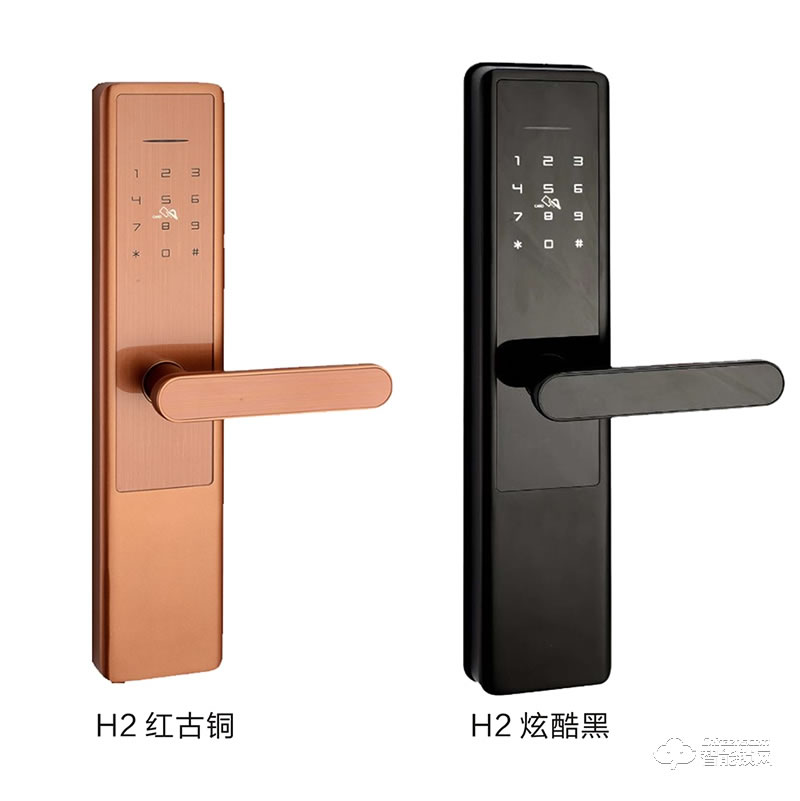 黄金龙智能锁 H2直板密码智能锁