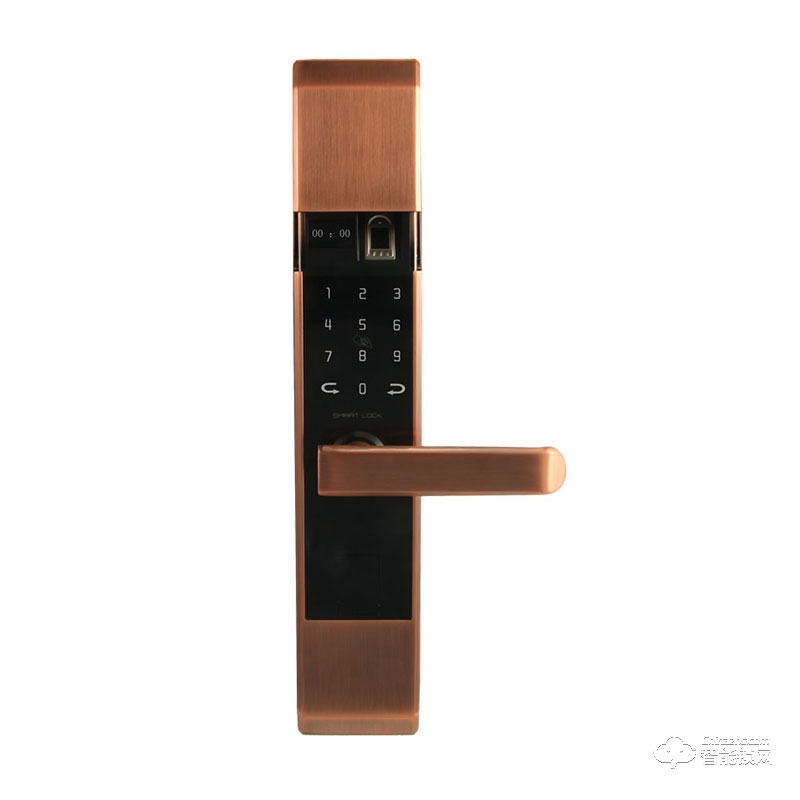 凯莉龙智能锁 LG702时尚小滑盖智能指纹锁