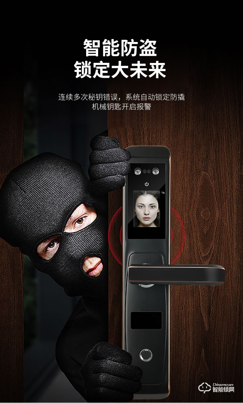 幻侣智能锁  r2家用防盗门人脸识别智能锁