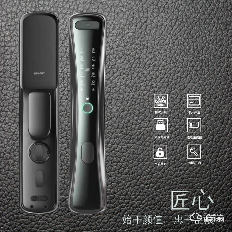 柏斯格智能锁 S3家用防盗门远程密码电子锁