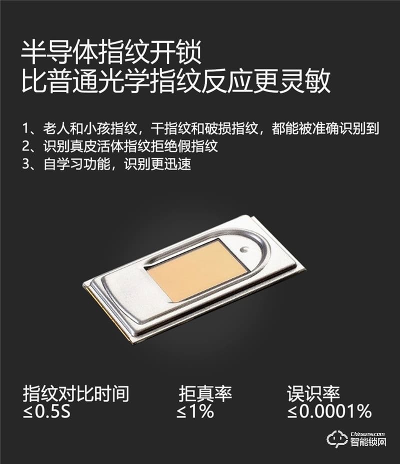 凯奇普智能锁 E535家用多重认证智能门锁