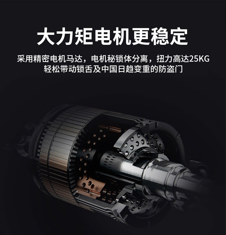 摩萨迪智能锁 MLFACE-009全自动人脸指纹锁密码锁