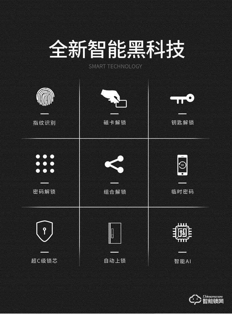 皇家金盾智能锁 S2家用防盗全自动智能锁