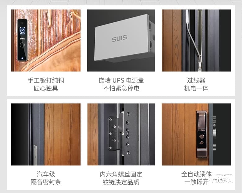 菲马仕智能门 S900智能防盗门家用入户门