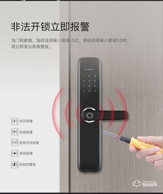 西红仕智能锁 1号家用防盗门密码锁