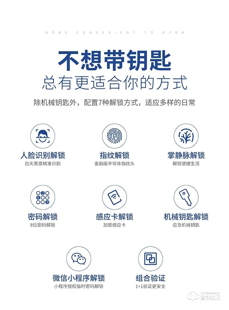 惠氏智能锁 S-R1人脸识别智能锁