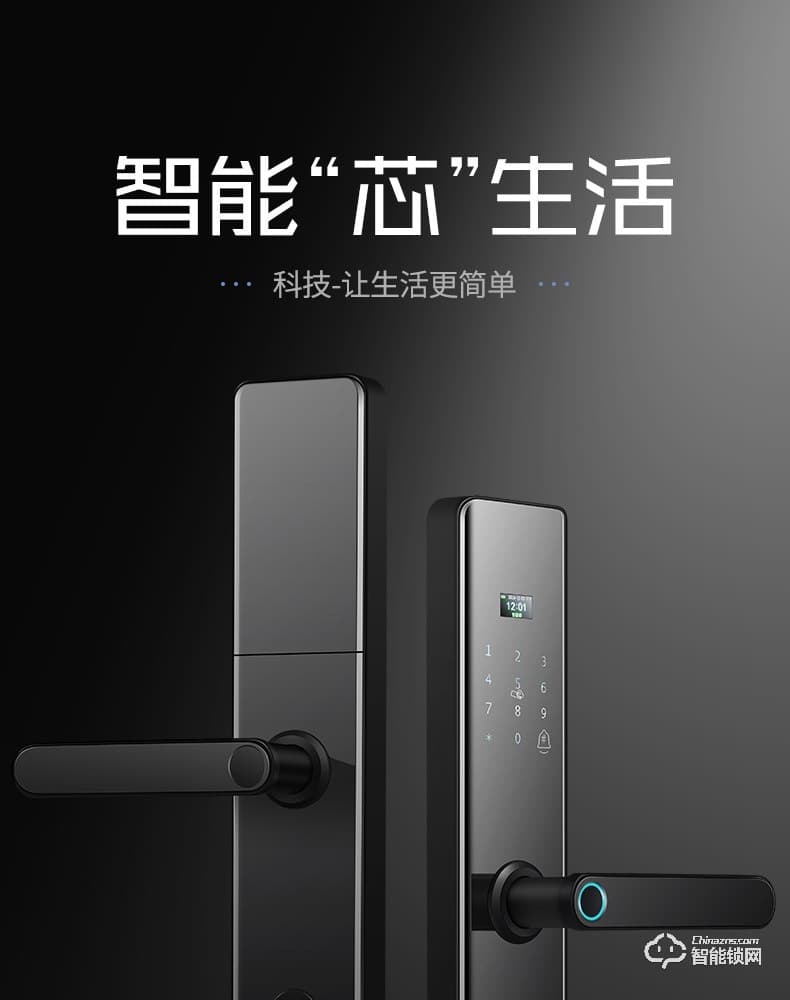 Housetek智能锁 H15防盗门木门智能门锁
