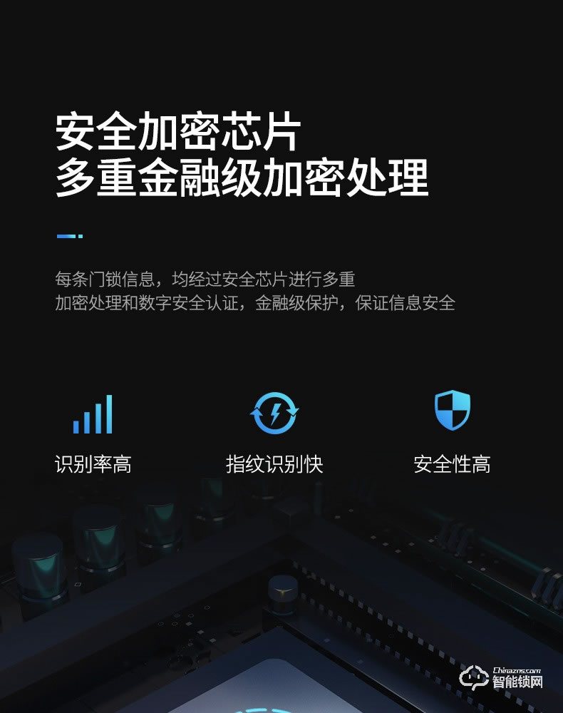 Housetek智能锁 H15防盗门木门智能门锁