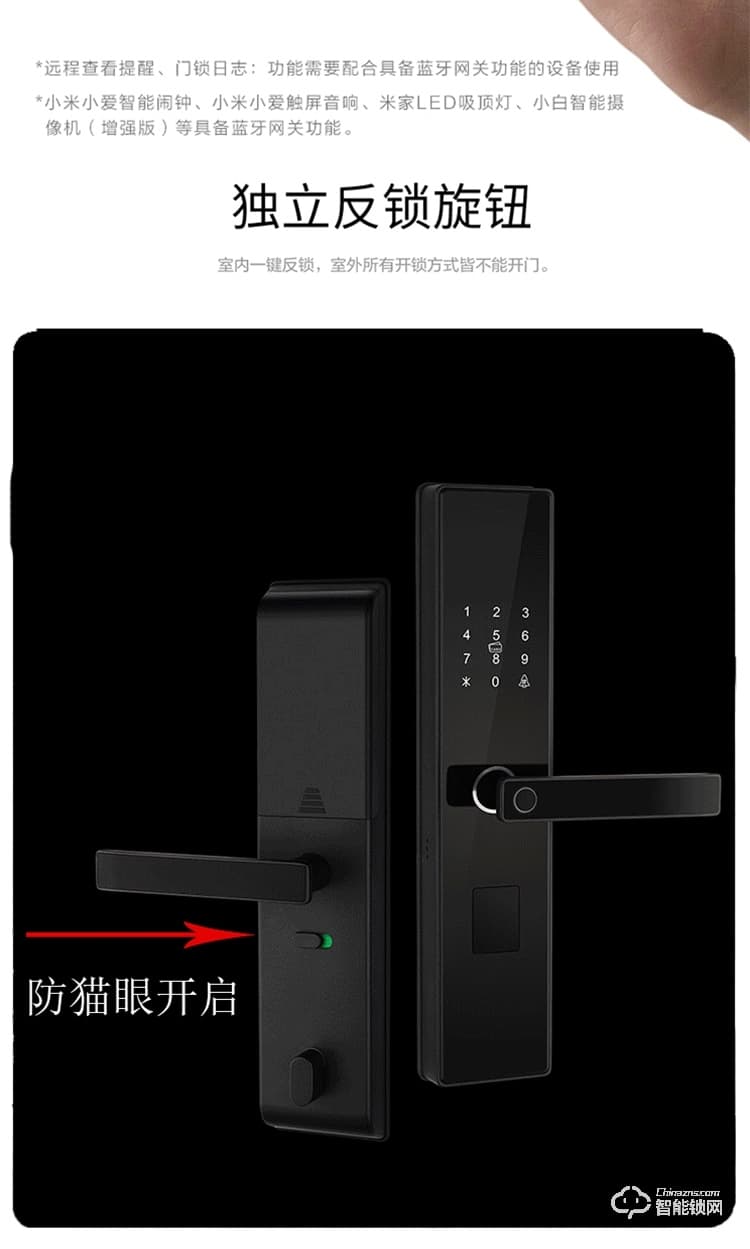 三得利智能门 战狼一号甲级防盗门进户安全门