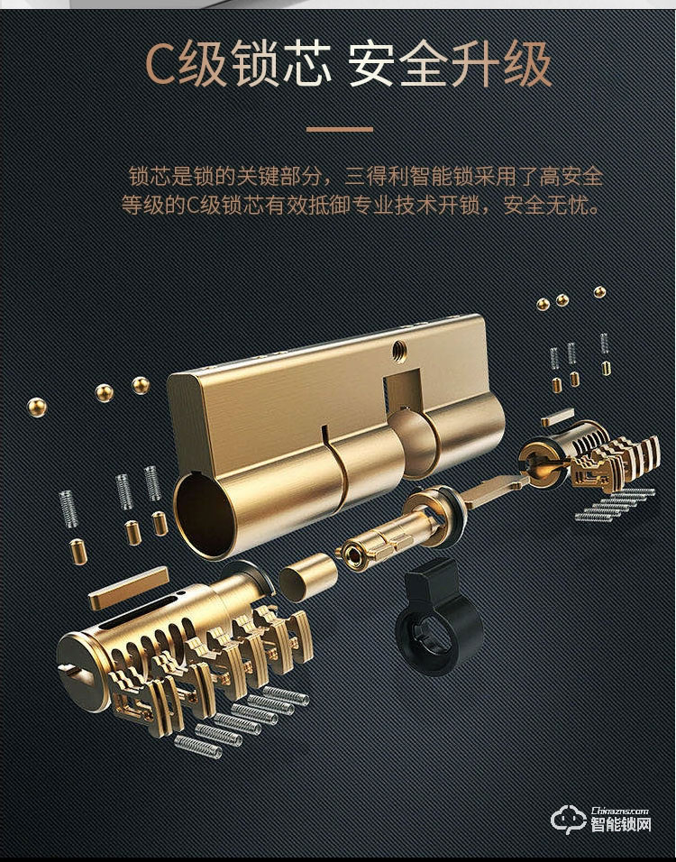 三得利智能门 snh甲级防盗门智能指纹锁入户门