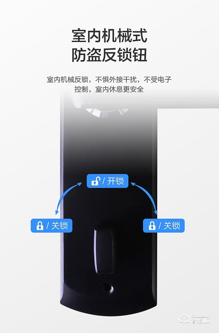 巴奈特智能锁 D6家用防盗门电子锁自