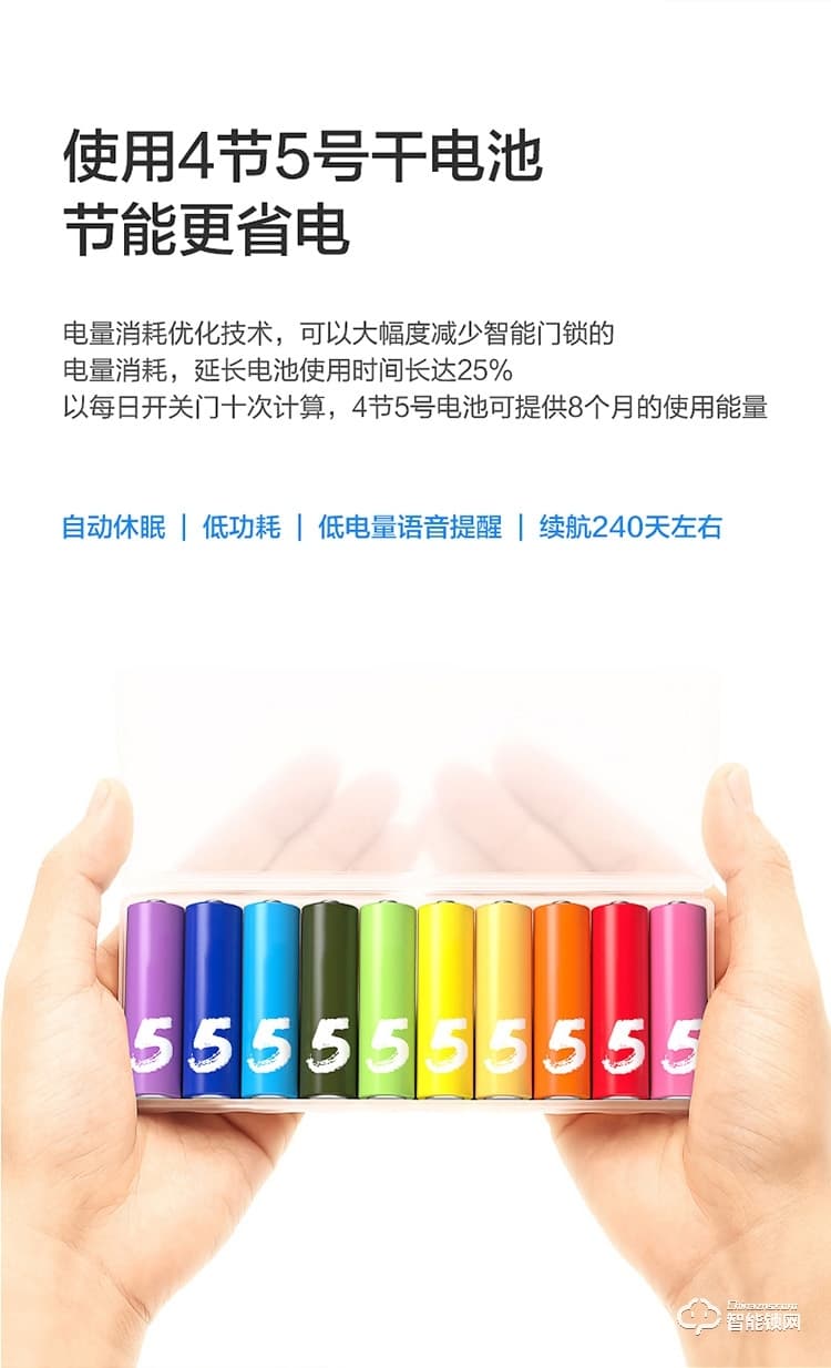 巴奈特智能锁 D6家用防盗门电子锁自