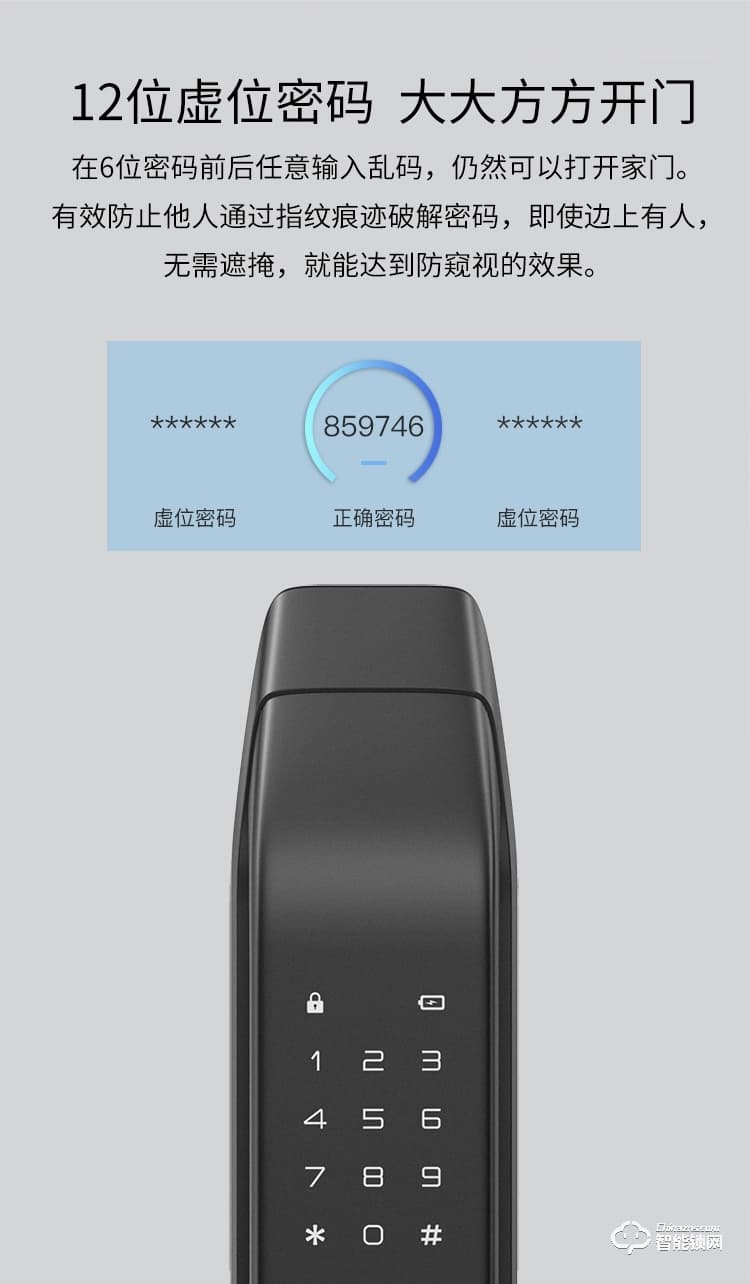德施曼智能锁 Q3H家用防盗门全自动智能锁
