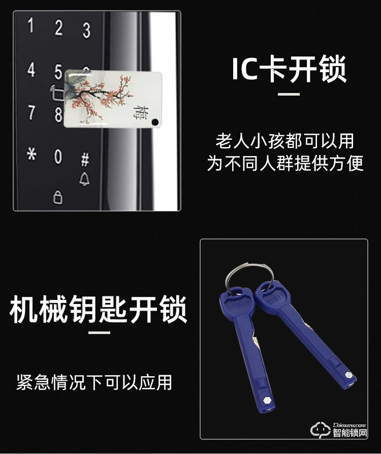 九科智能锁 至尊一号家用防盗门电子锁