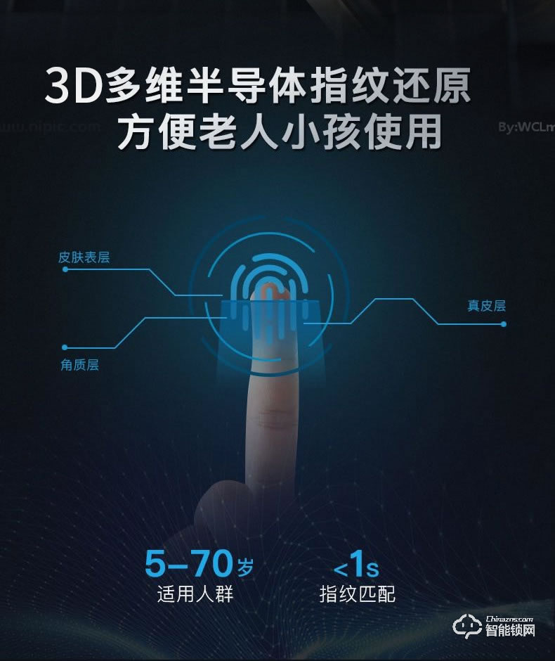 艾仕臣智能锁 ASC-QA002全自动远程监控摄像头电子锁