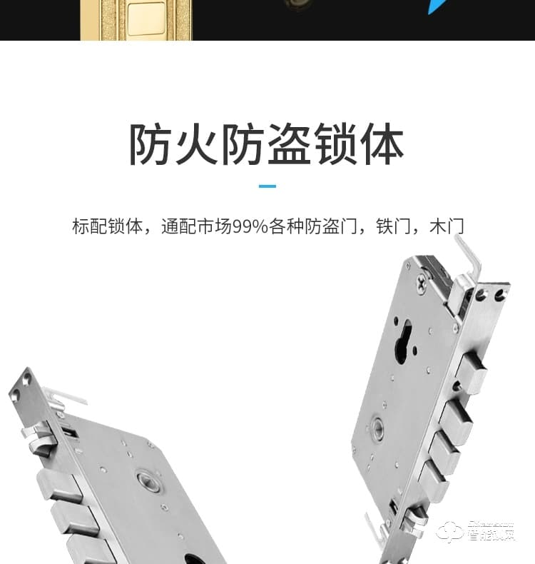 乐固智能锁 F2大拉手豪华别墅式智能锁